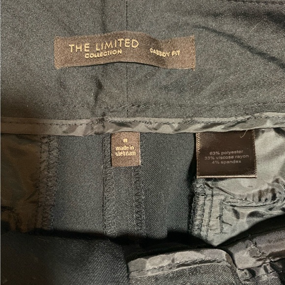 The Limited Cassidy Fit black dress pants. Size 8. - Picture 3 of 12